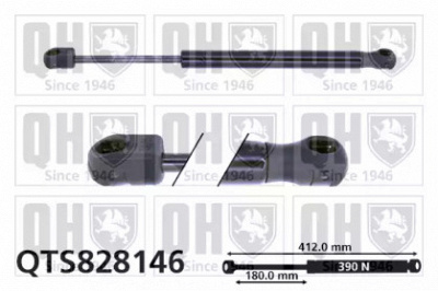 QUINTON HAZELL qts828146 -  Газовая пружина, капот
